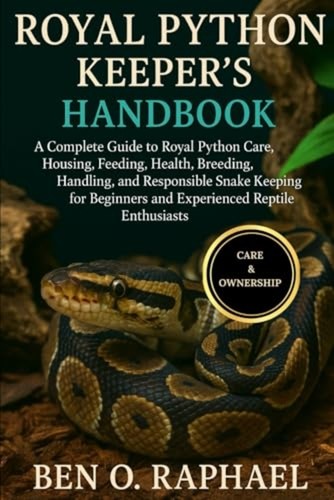 Royal python keeper handbook - python,