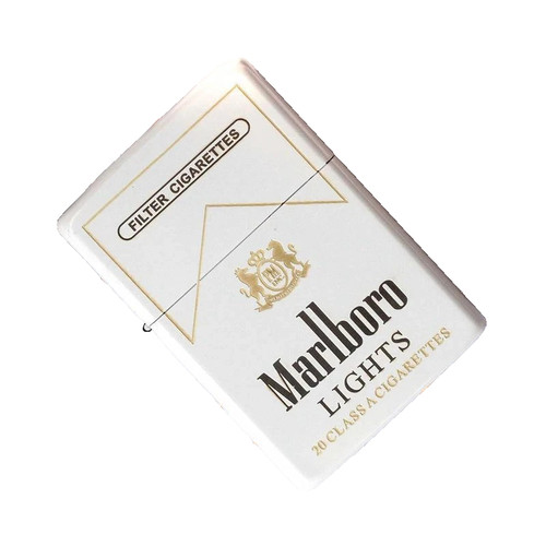 Marlboro lighter gold white - lighter,