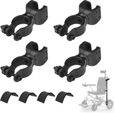 4Pcs Black Walking Stick