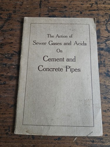Antique 1913 action - of, sewer