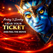 4 x Cineworld Cinema Ticket