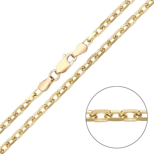9ct yellow gold silver 3mm - yellow,
