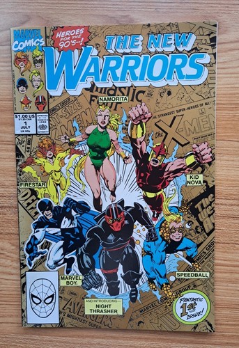 The new warriors - new, #1