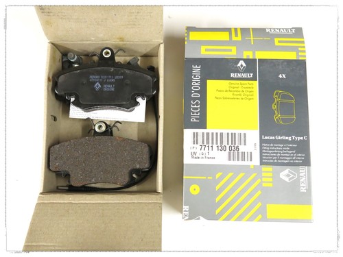 Front brake pads renault super - front,
