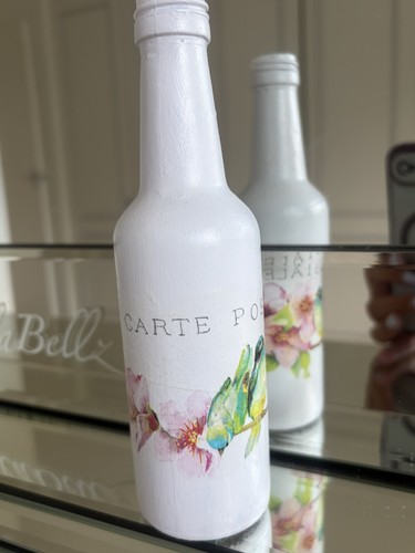 Handmade water colour glass - water,