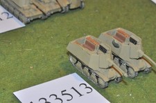 15mm WW2 / german - 2 SPG self propelled guns - (133513)