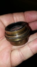 antique  brass cinema camera
