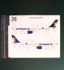 Two six airliner - decals, 1/144