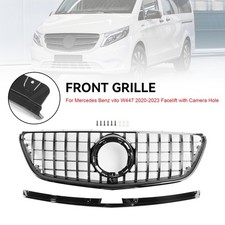 Black Front Grille Grill Fit