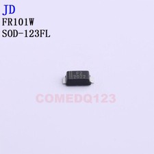 100PCSx FR101W SOD-123FL JD