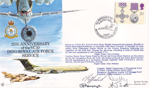 Vc10 za149 flown - flown, cover