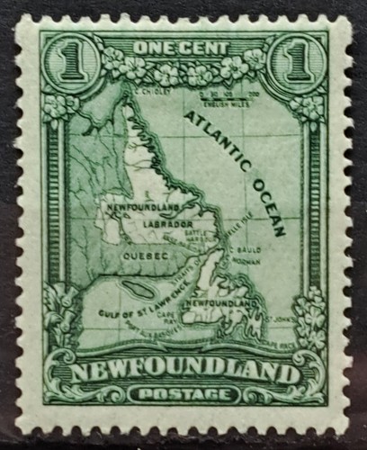 Newfoundland 1928 delarue - newfoundland,