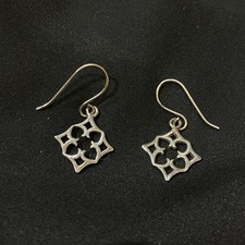 Silver 925 Kit Heath Signed Celtic Design Stop Earrings.