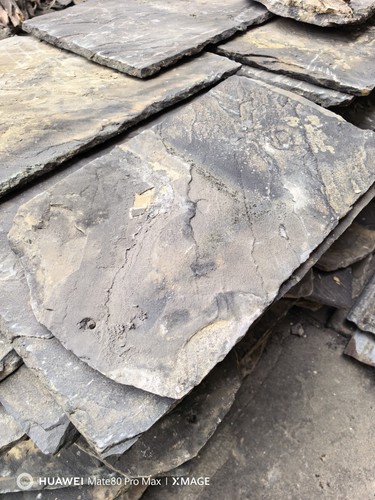 Stone roof tiles used - stone,
