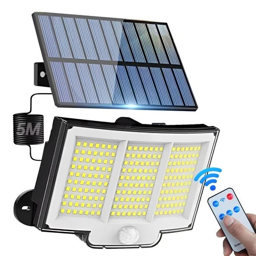 Solar power led wall light - wall,