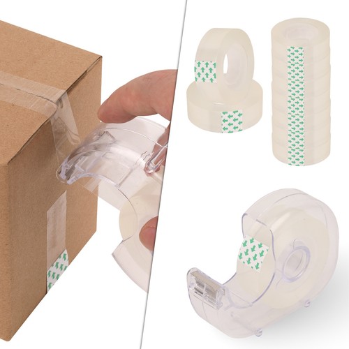 Mini tape dispenser 9 clear - tape,