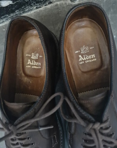 Alden plain toe blucher - alden,
