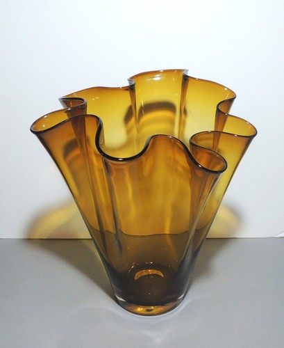 Vintage amber glass - amber,