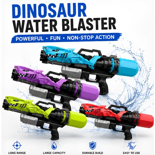 Large water gun pump - gun,