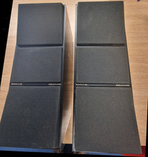 B&O Bang & Olufsen Beovox CX 100 100W refoamed black aluminium speakers