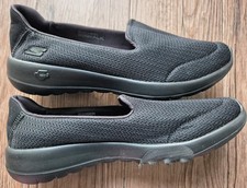 Skechers Go Walk Goga Max 5th Gen Slip-on Comfort Shoes Black Size UK 7