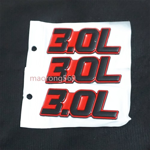 Matte red big 0l black - 3.0l,