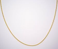 Chain Necklace 18 Inch 9ct Gold For Pendants Thin Men Ladies Unisex 3.2g