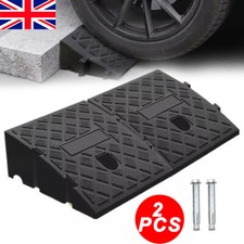 2X Portable Kerb Door Ramps Car Wheelchair Mobility Scooter Bike Access Ramp UK