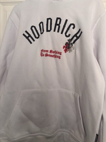 Hoodrich boys white - hoodrich, pullover
