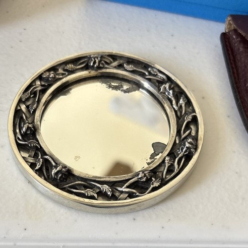 Antique cast pewter - pewter, pocket