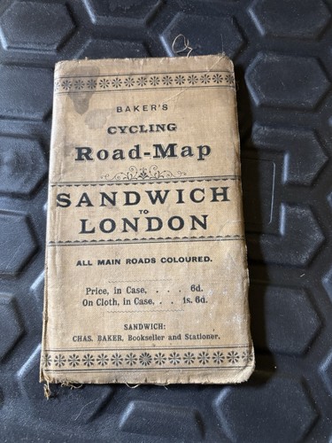 Sandwich london cycling map - to,