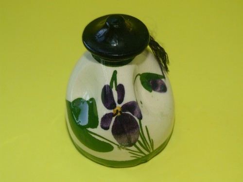 Vintage devon violets bottle - violets,