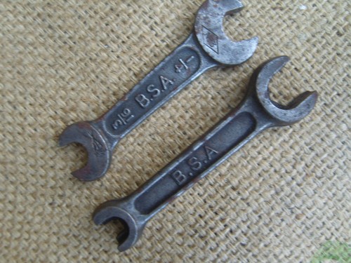 Vintage bsa spanners 1950s - ,