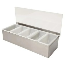 Bar Condiment Holder 5 x 1