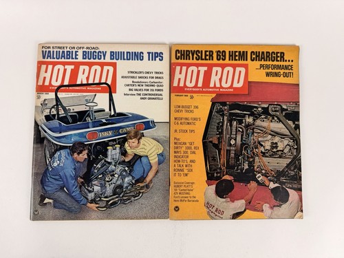 Hot rod magazine - hot, march