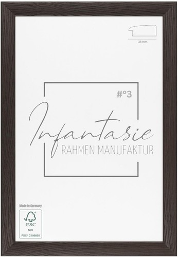Picture frame wenge dark - picture,