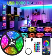 RGB LED Strip Lights 5V USB