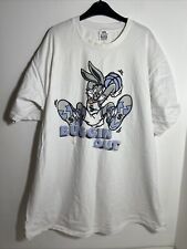 Vintage Bugs Bunny T-Shirt Buggin Out VTG Basketball Tee MJ Space Jam Sz 3XL