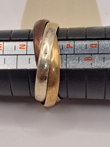 9ct russian wedding band - 9ct,