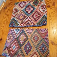 2 X CROFT MILL CUSHION COVERS : 16.5 " square and 16" x 12" oblong