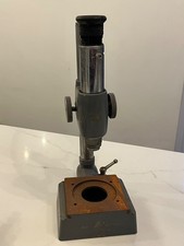 VINTAGE HILGER & WATTS LONDON ENGINEERS TOOLMAKERS MICROSCOPE