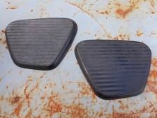 MZ TS125 TS150 Fuel Tank Rubber Knee Pads. Pair, Genuine, Used