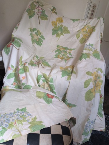 Pair vintage curtains - pair,