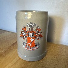 Vintage 1970s Beck’s Bier Stoneware Beer Stein with 0.5L GC