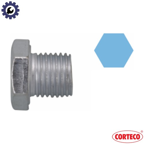 Screw plug oil - sump, 220117s