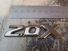 subaru forester SF SG 2.0X letters badge word 2000-2005 impreza legacy