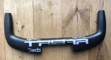 Deda Elementi  Carbon Tribar. Handlebars 42cm width    31.7mm clamp.  Used
