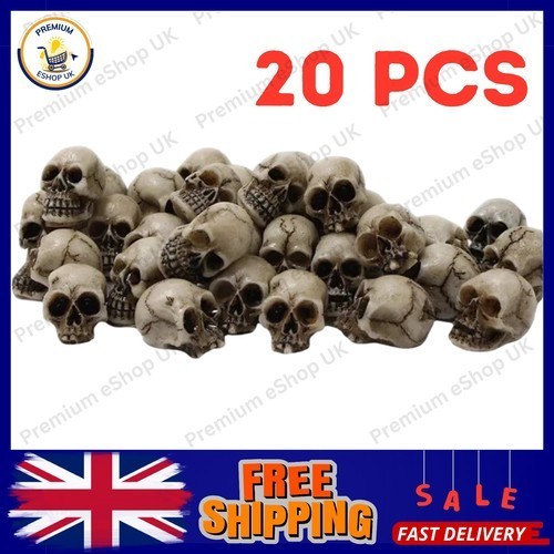 20pcs mini skulls decor - skulls,