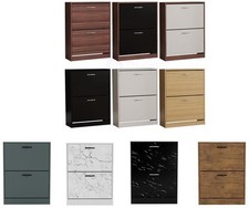 Shoe Cabinet 2 Drawer Storage