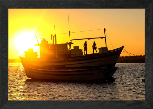 Ship framed wall art - wall, poster